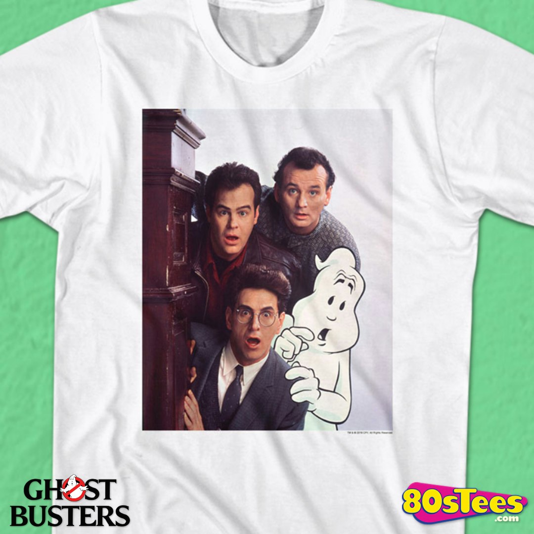 Ghostbusters Squad Who You Gonna Call Men/'s T Shirt Slimer Winston Egon Cartoon